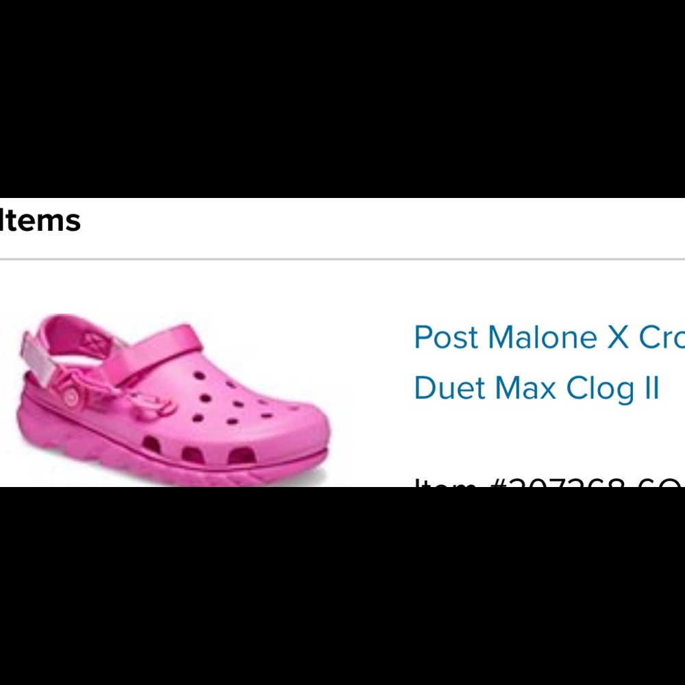 Post Malone x Crocs